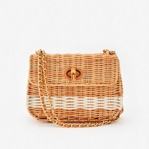 Jmaclaughing Waverly Wicker Handbag